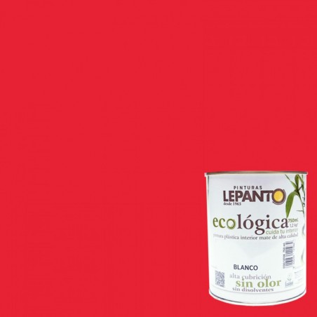 Pintura ecológica E252 Rojo Fuego